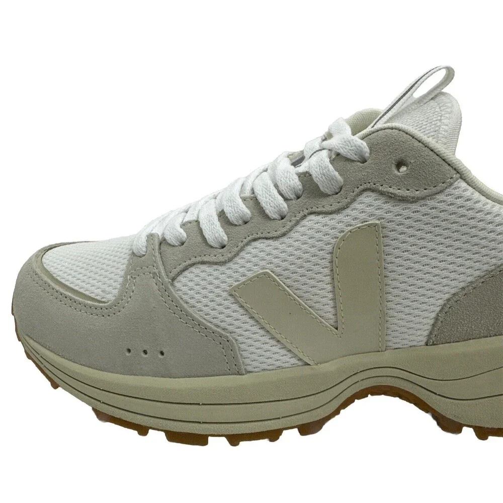 VEJA Men's Venturi Canvas‎ Alveomesh White Pierre Natural Size 8 New